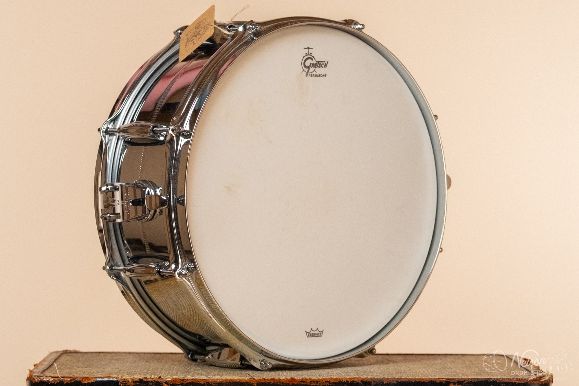 Gretsch GB4165S Brooklyn Chrome Over Steel - 5.5x14