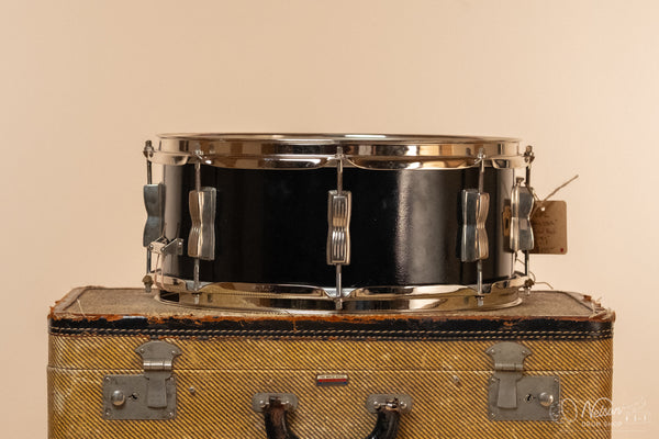 1950s WFL 'Swingster' Refinished in Black Lacquer - 5.5x14"