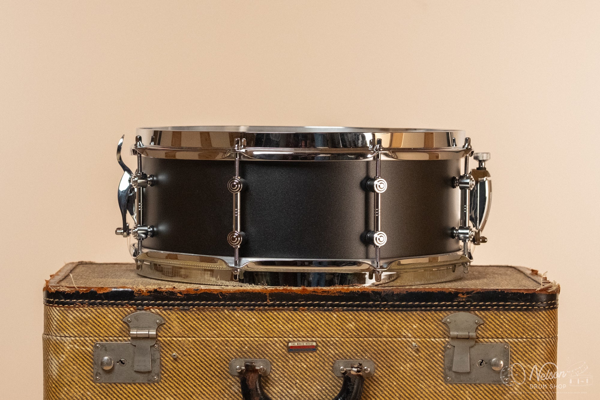 Gretsch GAS5514-ST Brooklyn Standard in Satin Black Metallic - 5.5x14