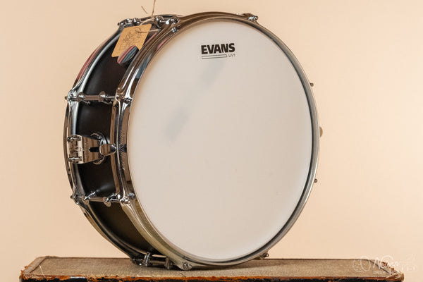 Gretsch GAS5514-ST Brooklyn Standard in Satin Black Metallic - 5.5x14