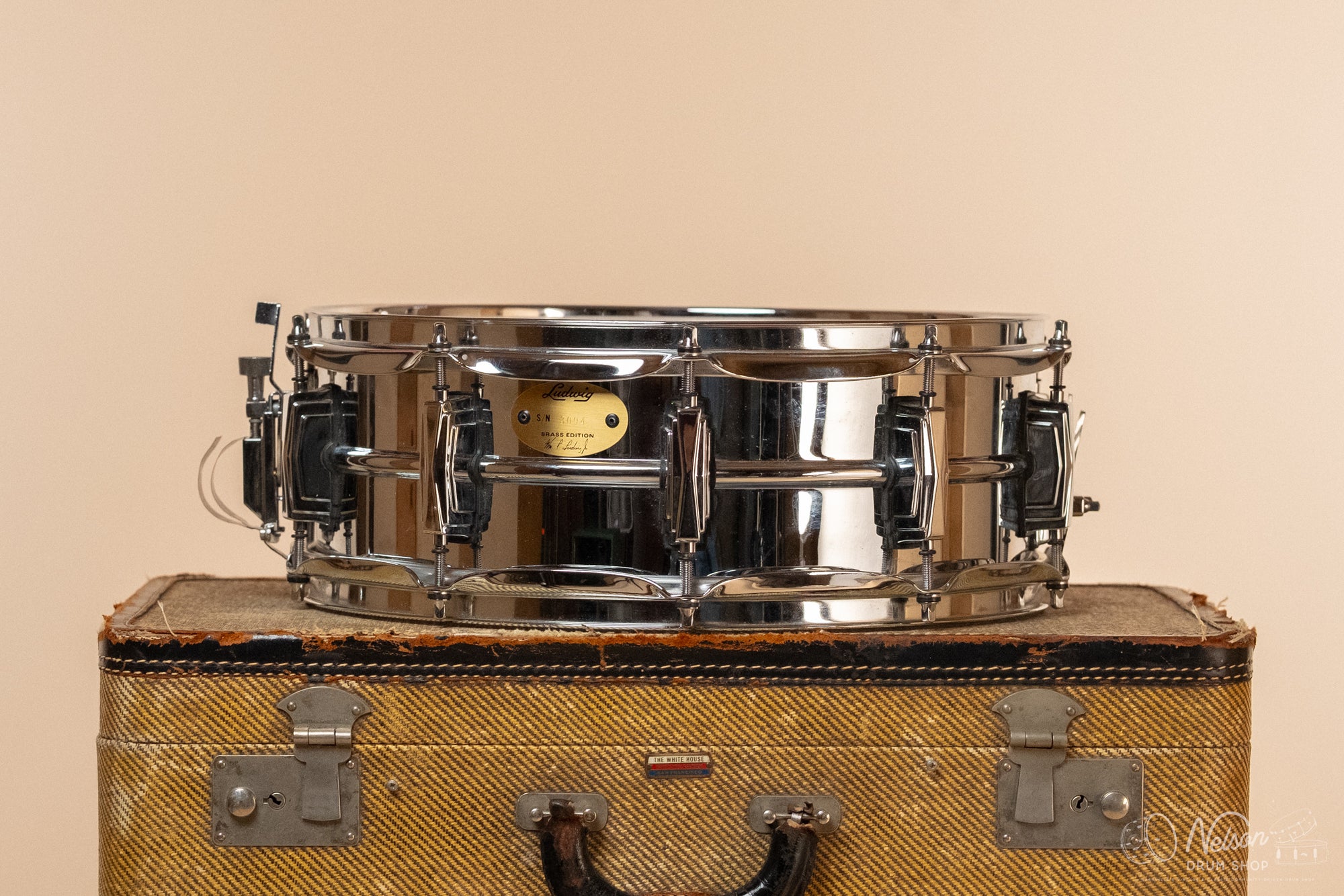 Used Ludwig LB400 Limited Edition 10 lug Snare COB - 5x14