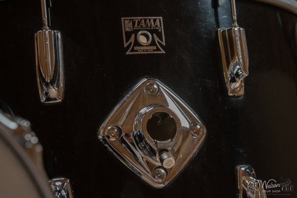 1980s Tama Imperialstar in Black Gloss -14x26, 10x14, 16x16