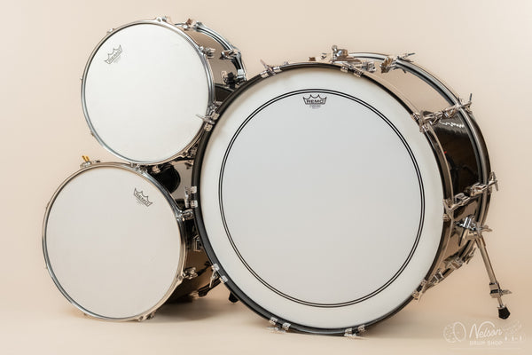 1980s Tama Imperialstar in Black Gloss -14x26, 10x14, 16x16