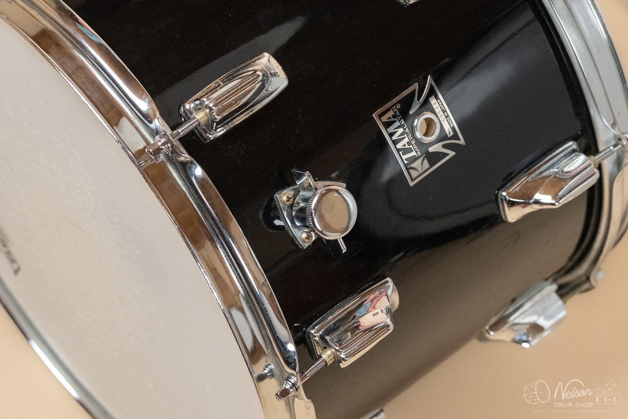 1980s Tama Imperialstar in Black Gloss -14x26, 10x14, 16x16