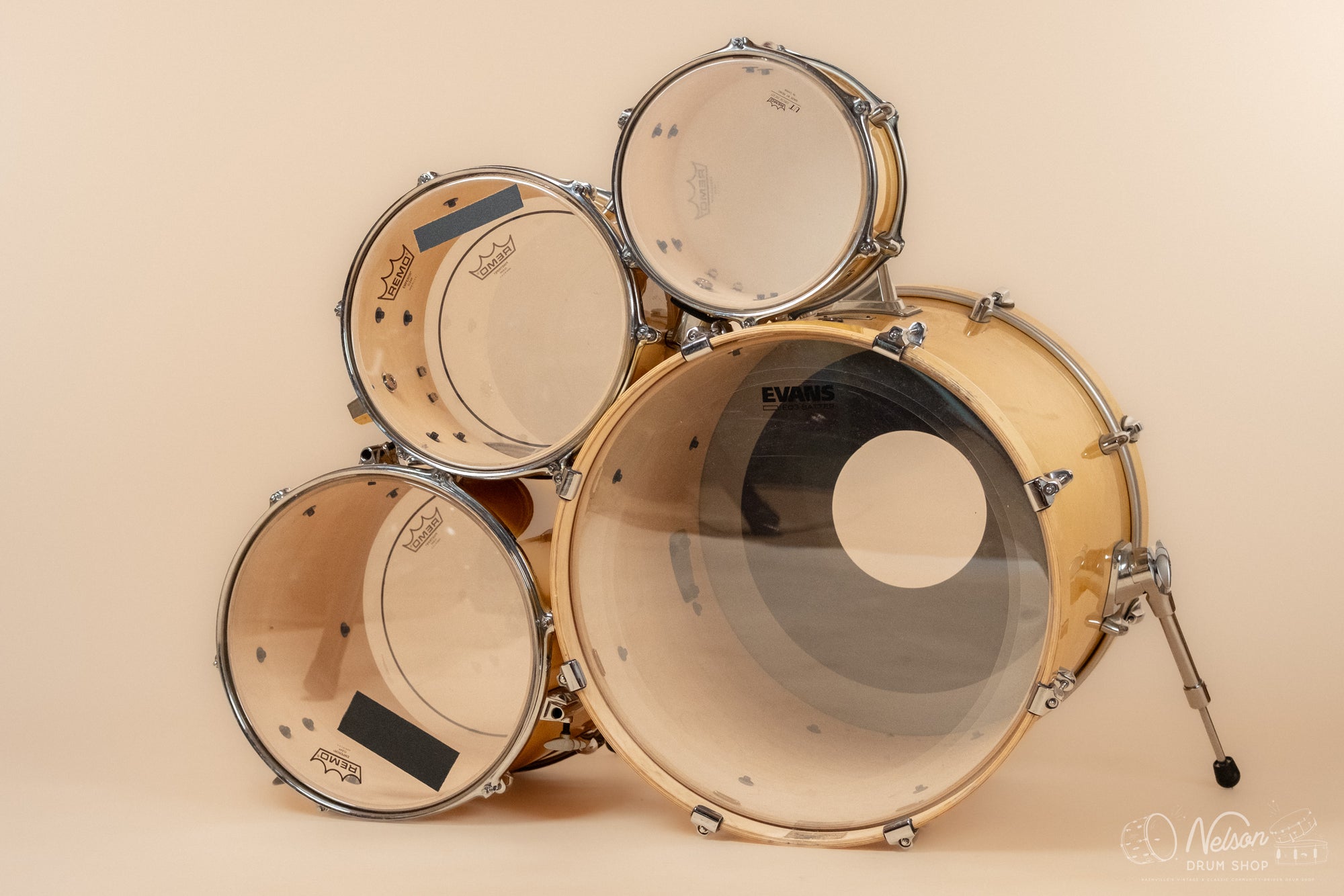 Used Yamaha Stage Custom in Birch - 17x20, 7x10, 8x12, 13x14
