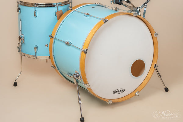Used Custom Keller Maple in Baby Blue - 14x24, 16x16, 9x13