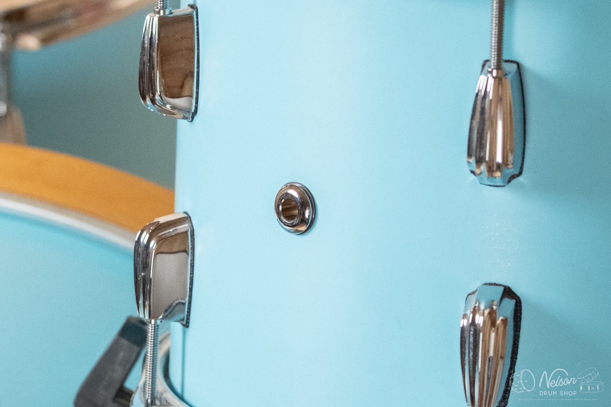 Used Custom Keller Maple in Baby Blue - 14x24, 16x16, 9x13