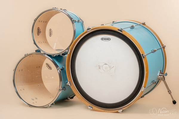 Used Custom Keller Maple in Baby Blue - 14x24, 16x16, 9x13