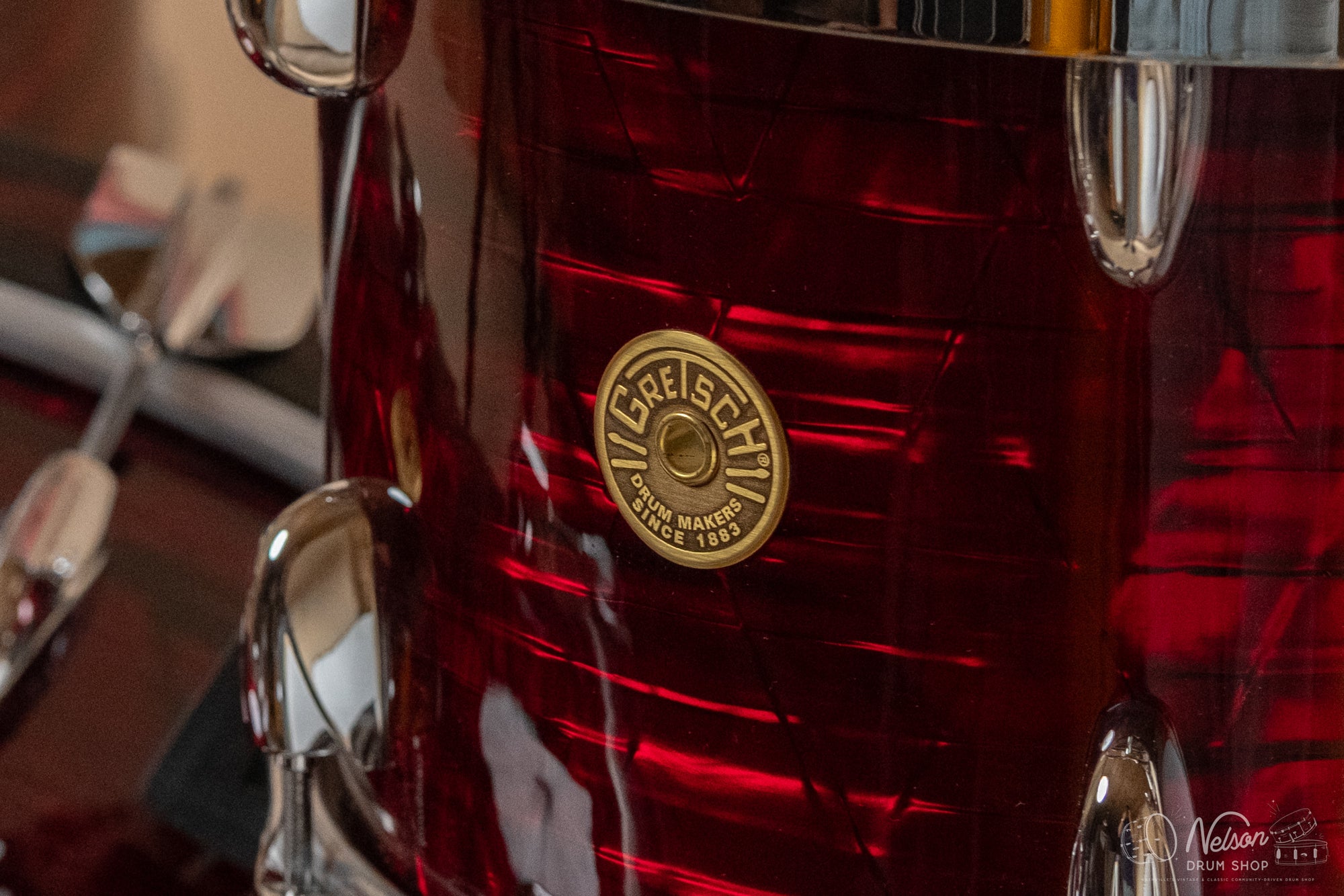 Gretsch USA 'Broadkaster' in Ruby Red Pearl - 14x24, 9x13, 16x16