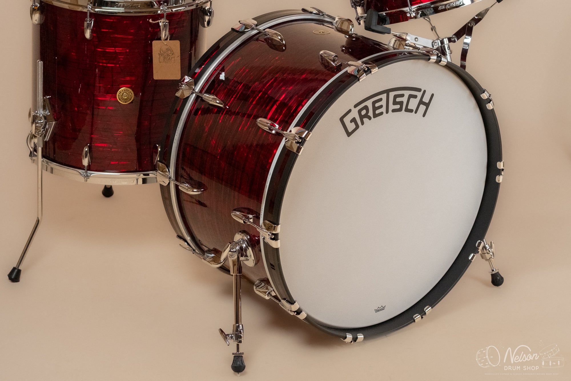 Gretsch USA 'Broadkaster' in Ruby Red Pearl - 14x24, 9x13, 16x16