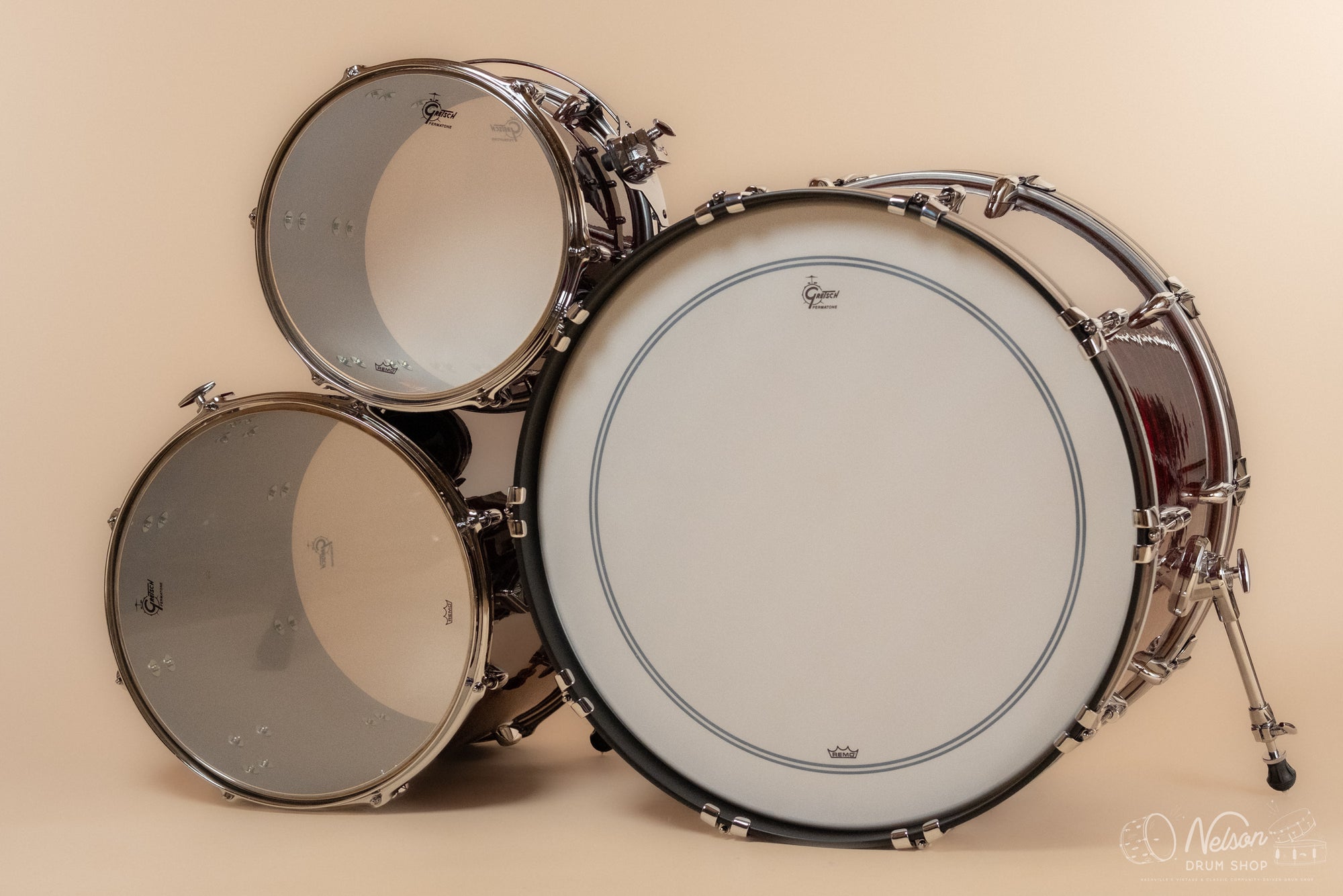 Gretsch USA 'Broadkaster' in Ruby Red Pearl - 14x24, 9x13, 16x16