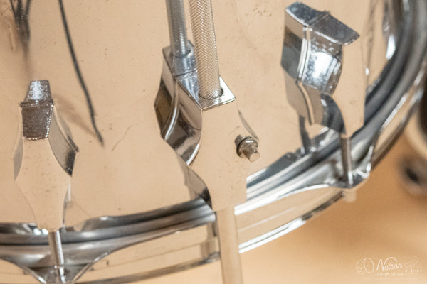 1970s Fibes Chrome Over Fiberglass Bop Kit - 14x18, 16x14, 8x12