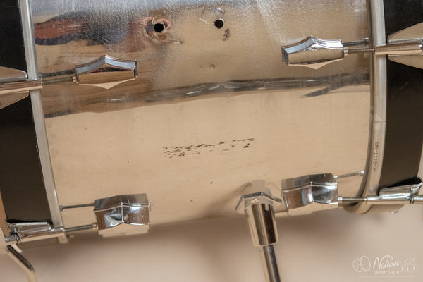 1970s Fibes Chrome Over Fiberglass Bop Kit - 14x18, 16x14, 8x12