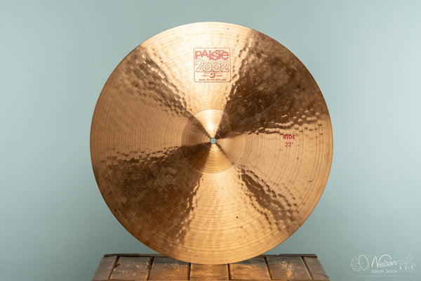 Used Paiste 2002 Ride Cymbal - 22"