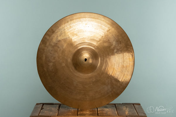 1950s Avedis Zildjian Transitional Stamp Cymbal - 18"
