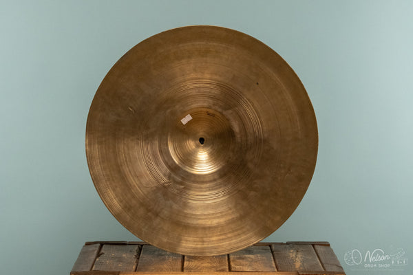 1950s Avedis Zildjian Transitional Stamp Cymbal - 18"