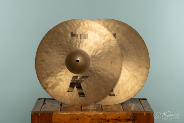 Used Zildjian K Sweet Hats - 15"