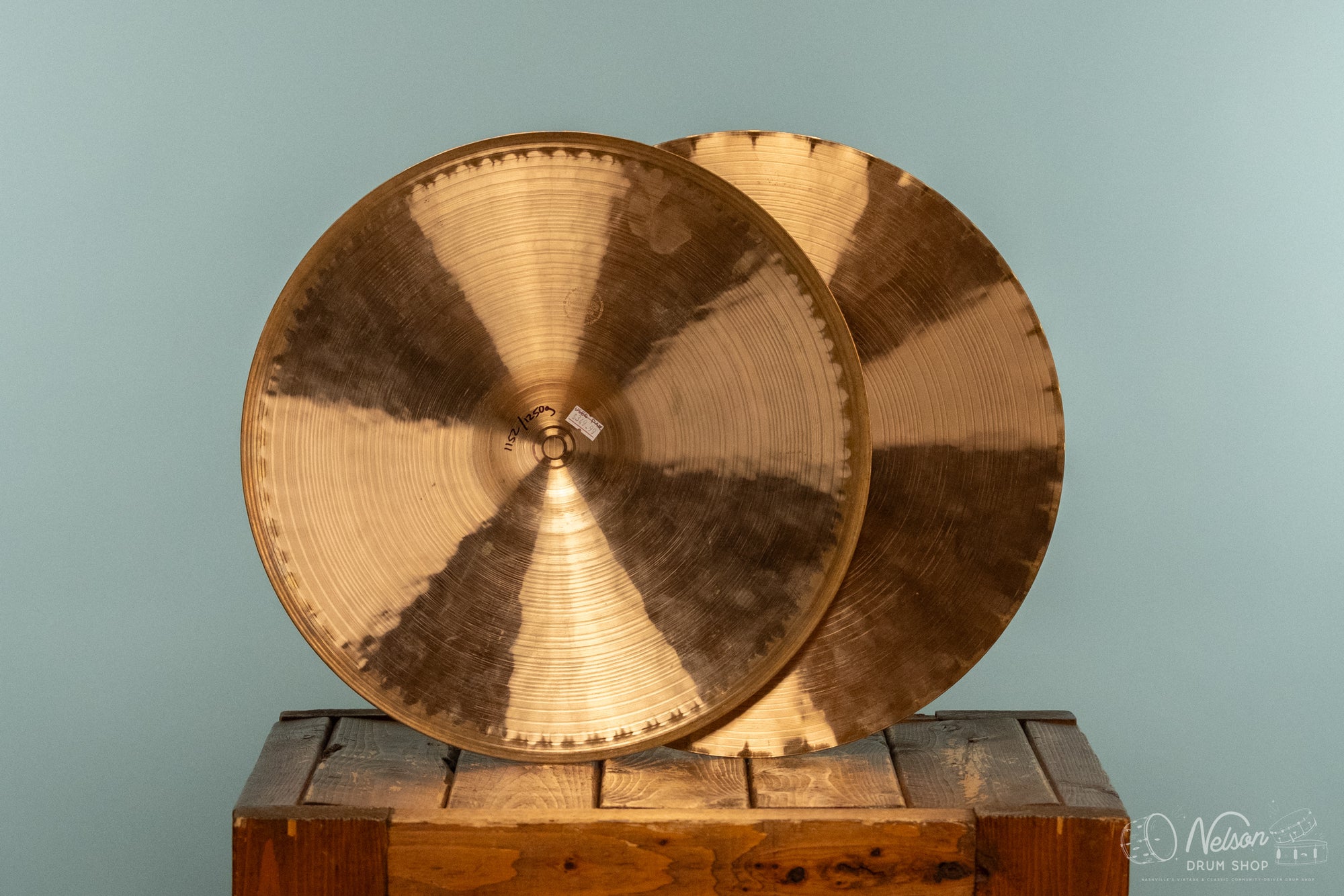 Used Paiste 2002 Sound Edge Hi Hats - 15"