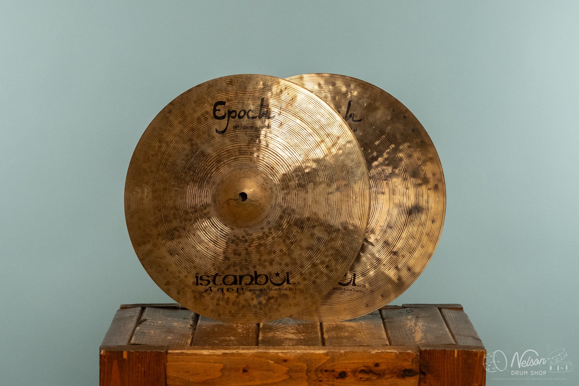 Used Istanbul Agop Epoch Hi Hats - 14"