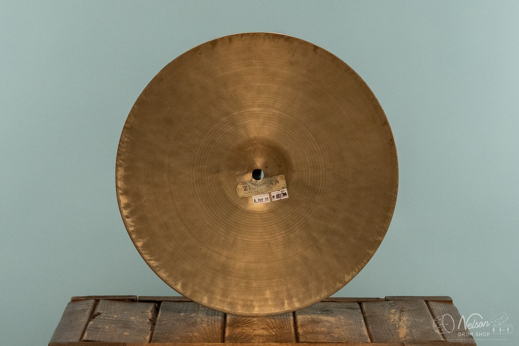 1950s K Zildjian Istanbul 'Old Stamp III' Hi-Hat Cymbal - 14"