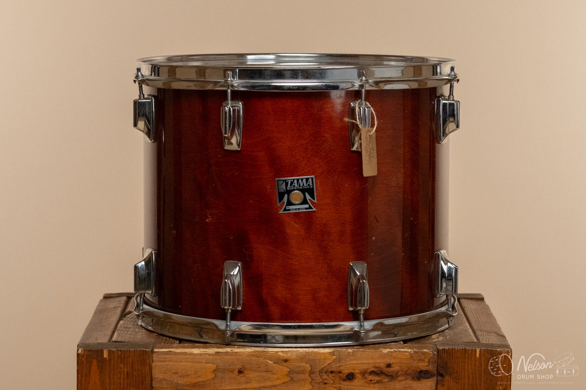 1980s Tama Superstar Tom in Mahogany - 12x15