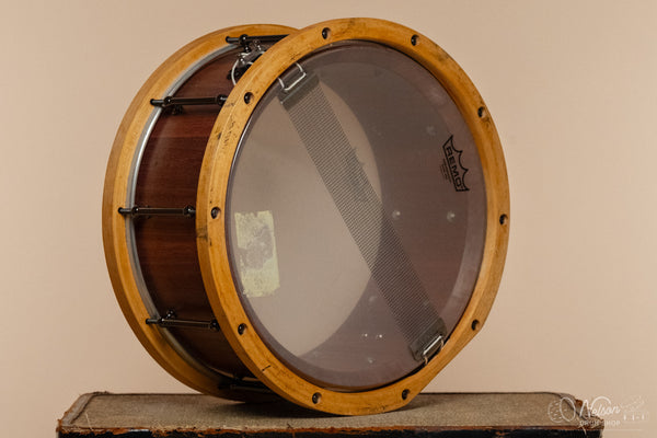 Used Custom Build Jarrah Stave w/ Wood Hoops - 6.5x14
