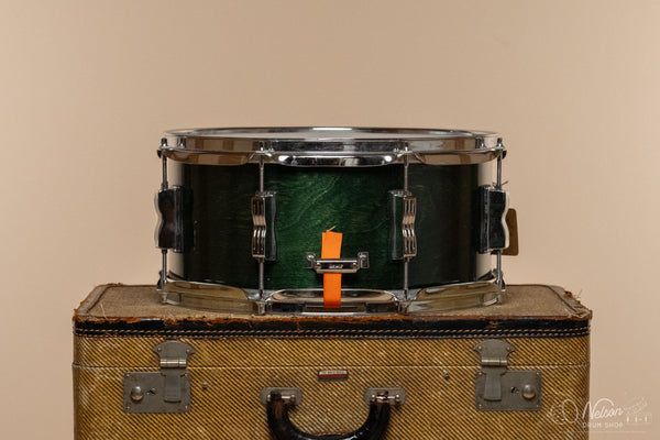 2000s Ludwig Classic Birch in Emerald Green Stain - 6.5x14