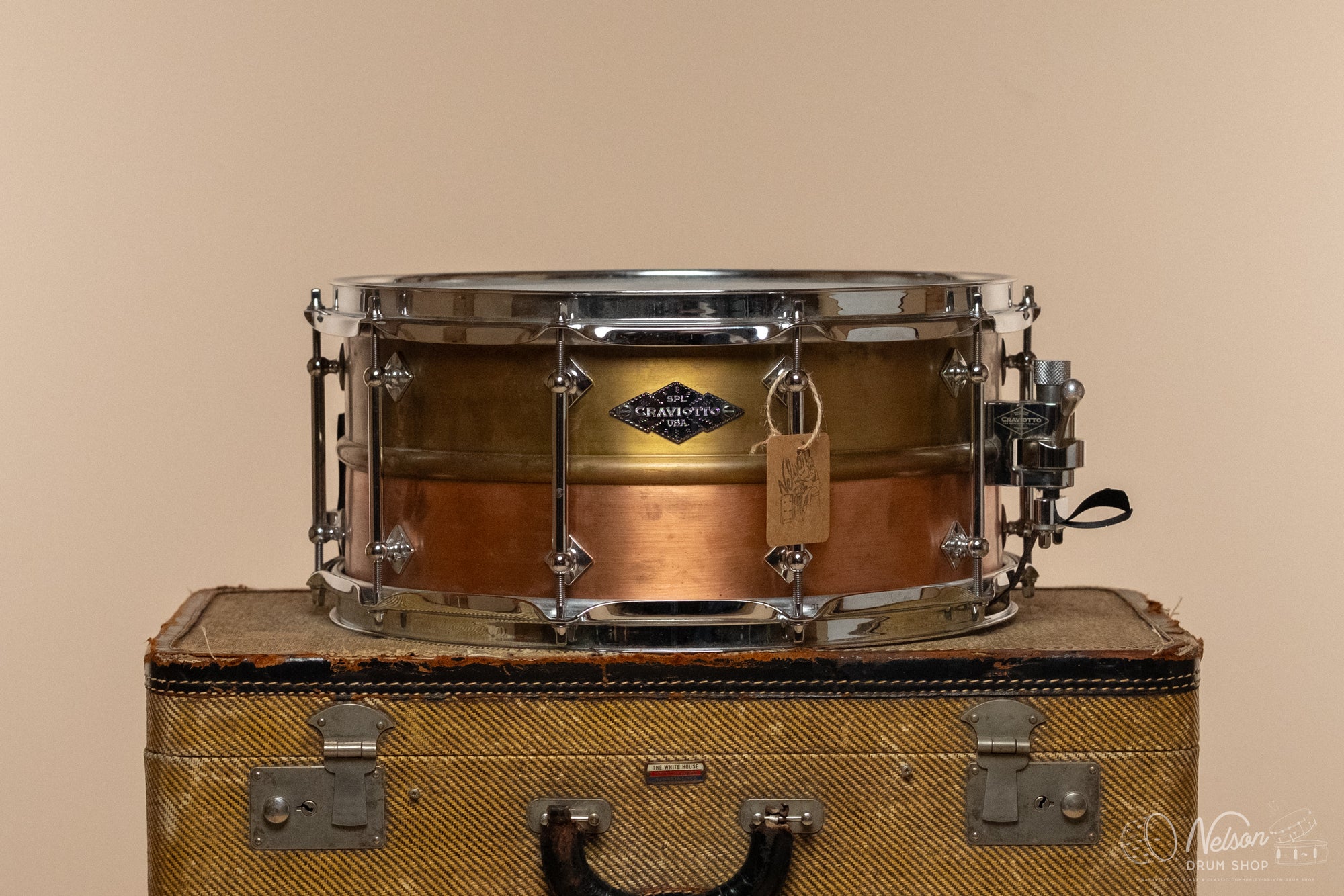 Used Craviotto AK Copper/Brass Special Edition - 6.5x14