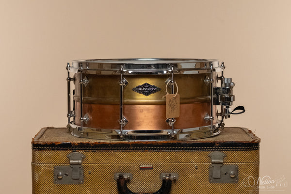 Used Craviotto AK Copper/Brass Special Edition - 6.5x14