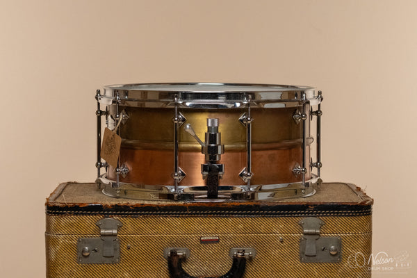 Used Craviotto AK Copper/Brass Special Edition - 6.5x14