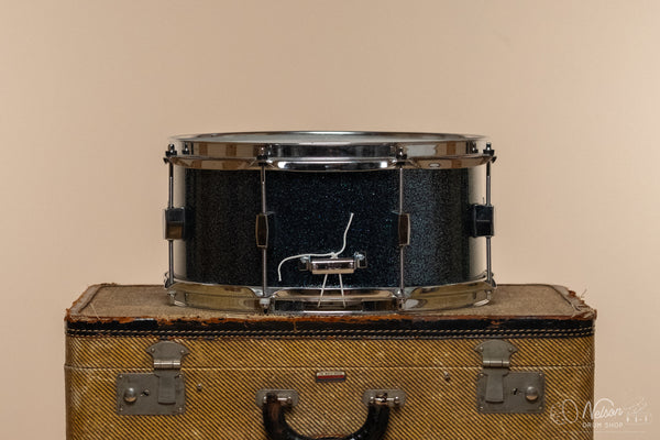 Used Tempus Carbon Fiber Snare Drum in Emerald Sparkle - 6x13