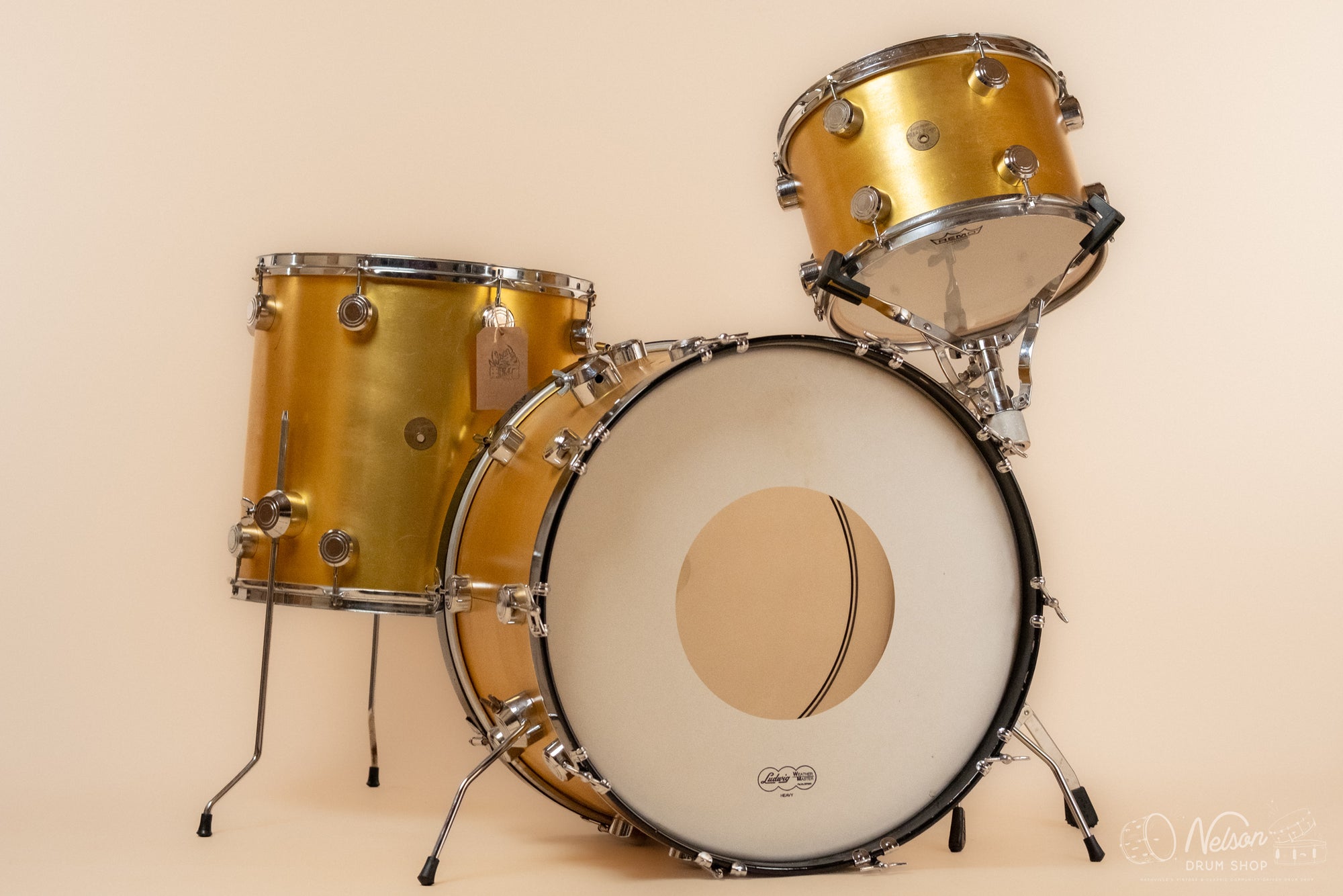 1960s George Hayman 'Vibrasonic' in Gold Ingot - 14x22, 9x13, 16x16