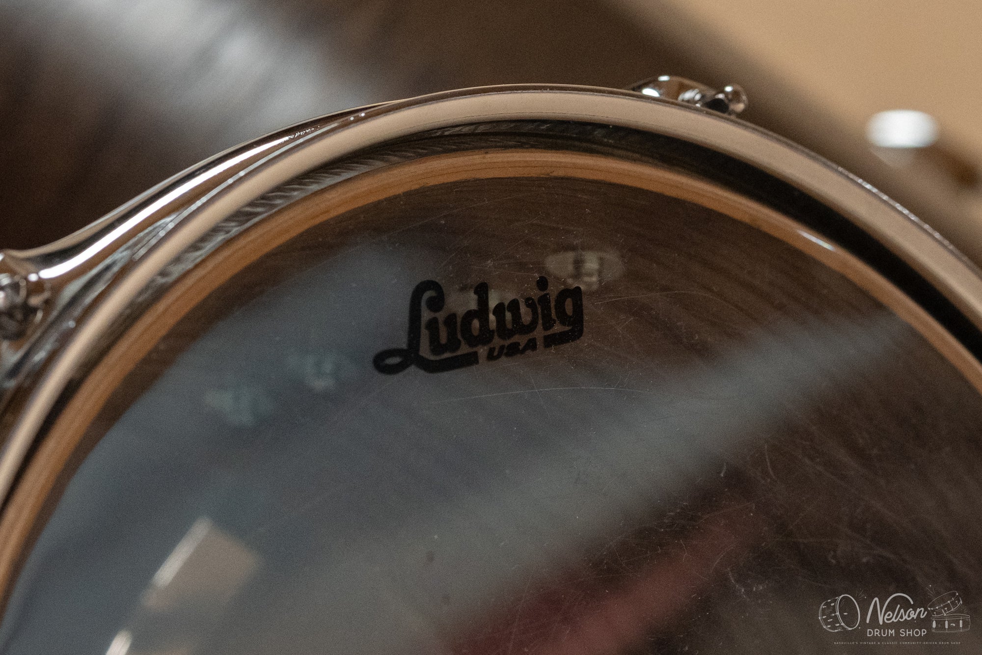 Used Ludwig Classic Oak Downbeat in Smoke - 14x20, 8x12, 14x14