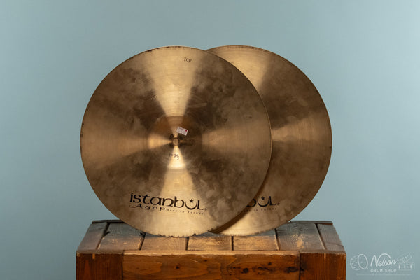 Used Istanbul Agop Xist Natural Hi Hats - 15"