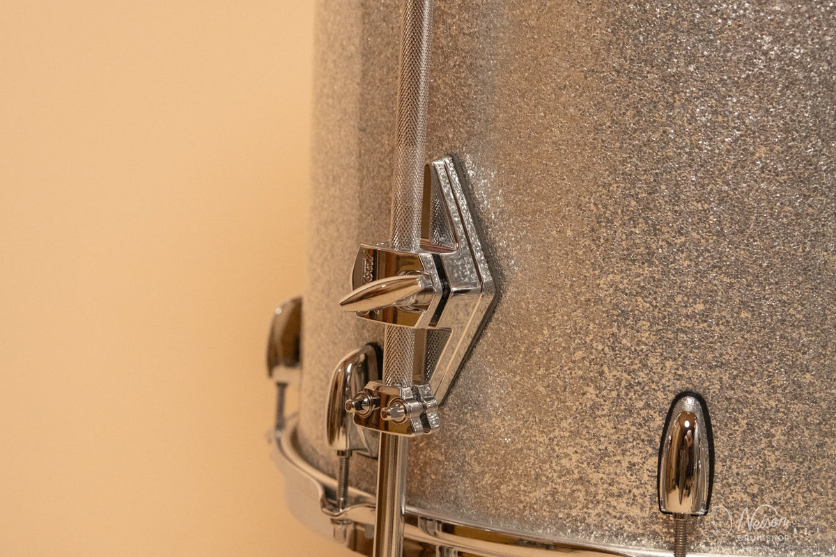 Gretsch USA 'Brooklyn' in Silver Sparkle - 14x22. 16x16, 9x13