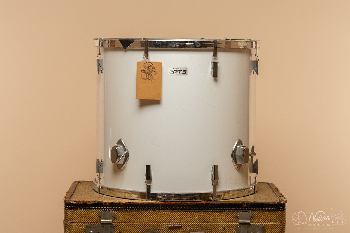 Used Remo PTS Toms in Gloss White - 8x12, 9x13, 16x16