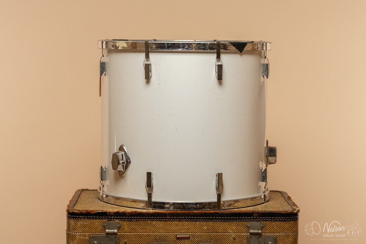 Used Remo PTS Toms in Gloss White - 8x12, 9x13, 16x16