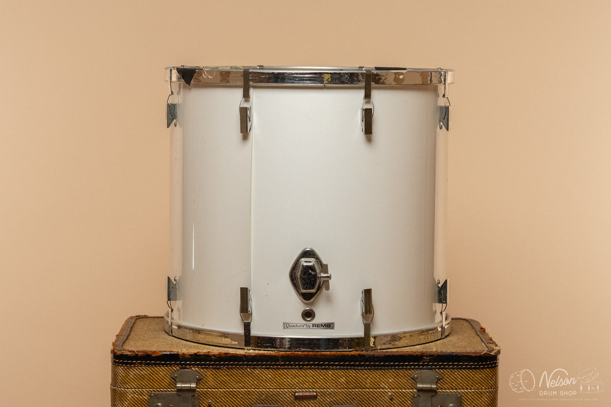 Used Remo PTS Toms in Gloss White - 8x12, 9x13, 16x16