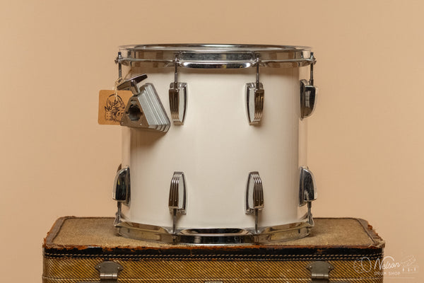 1980s Ludwig Classic Series in White Frost - 11x12