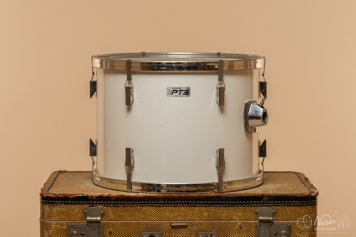 Used Remo PTS Toms in Gloss White - 8x12, 9x13, 16x16