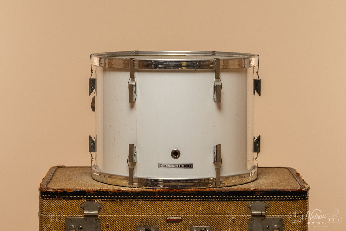 Used Remo PTS Toms in Gloss White - 8x12, 9x13, 16x16