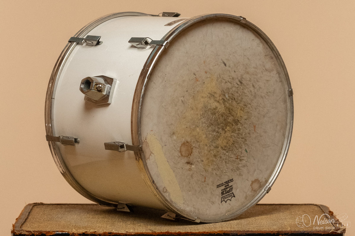 Used Remo PTS Toms in Gloss White - 8x12, 9x13, 16x16