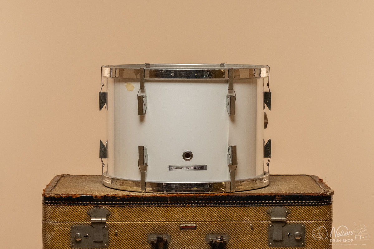 Used Remo PTS Toms in Gloss White - 8x12, 9x13, 16x16
