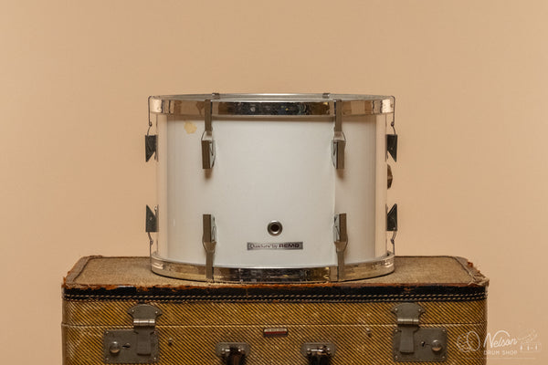 Used Remo PTS Toms in Gloss White - 8x12, 9x13, 16x16