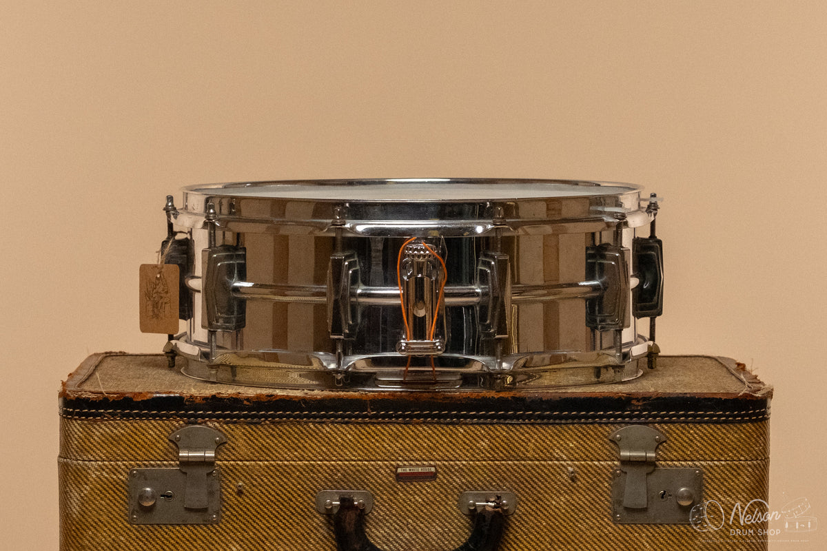 1960s Ludwig Supraphonic w/ Inde Strainer - 5x14