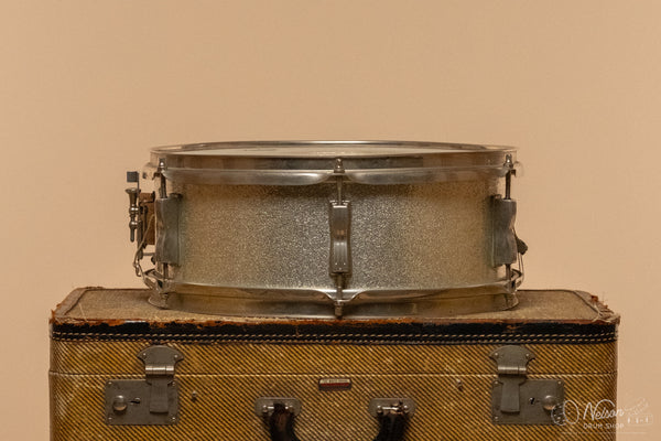 1960s Ludwig Pioneer in Silver Sparkle - 5.5x14"