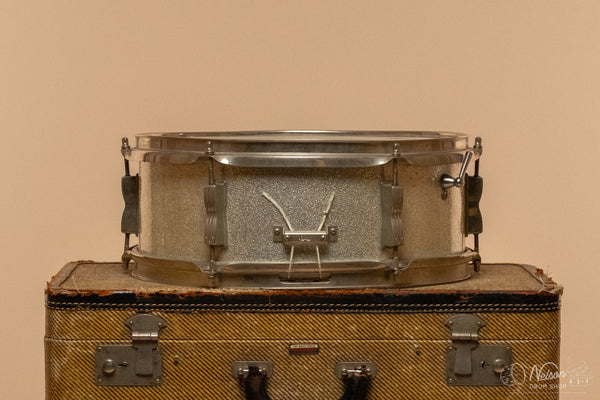 1960s Ludwig Pioneer in Silver Sparkle - 5.5x14"