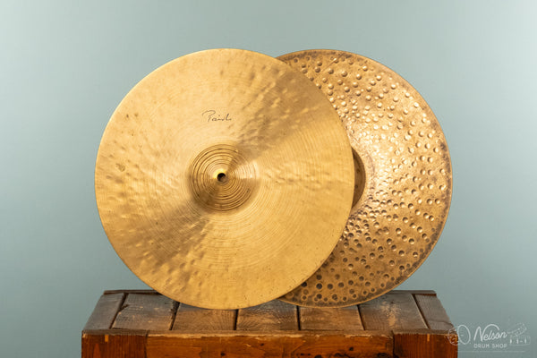 Used Paiste Signature Traditionals Medium Light Hi-Hats - 15"