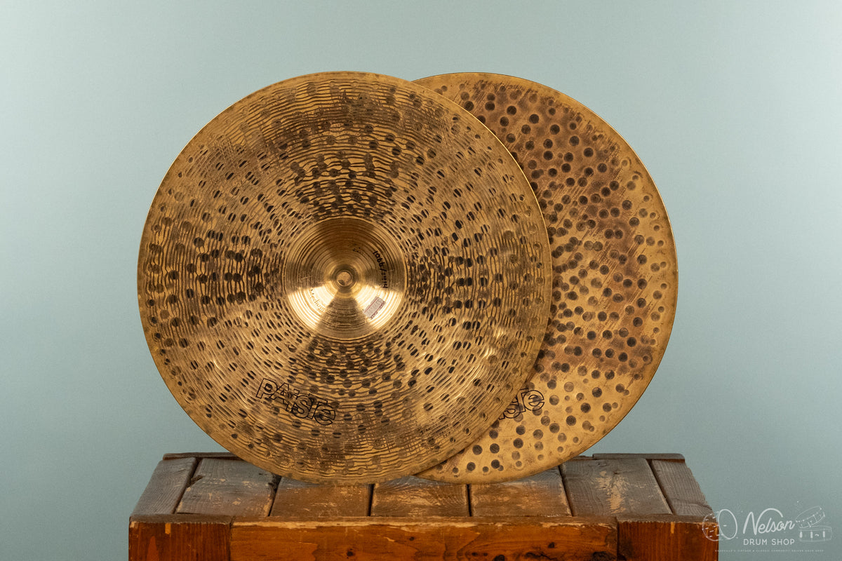 Used Paiste Signature Traditionals Medium Light Hi-Hats - 15"