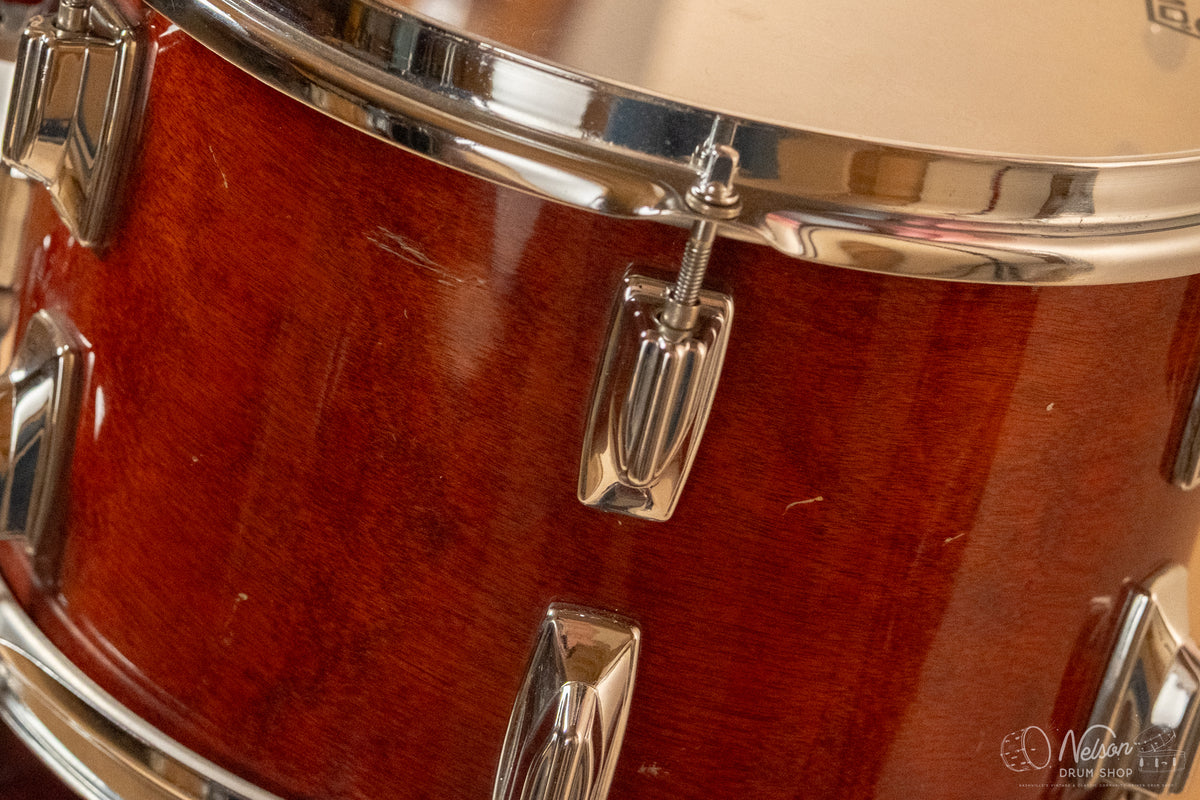 1980s Tama Superstar in Super Mahogany - 14x22, 8x12, 9x13, 16x16